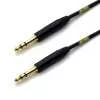 Sonic Plumber Black and Gold 6.35mm (1/4") TRS Balanced Cable