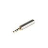 Sonic Plumber Gold Plated 2.5mm TRRS Male to 3.5mm TRRS Female Headphone Adapter