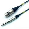 Sonic Plumber Neutrik XLR Female to 6.35mm (1/4") TS Microphone Cable for Party Speaker/Amplifier/Keyboard